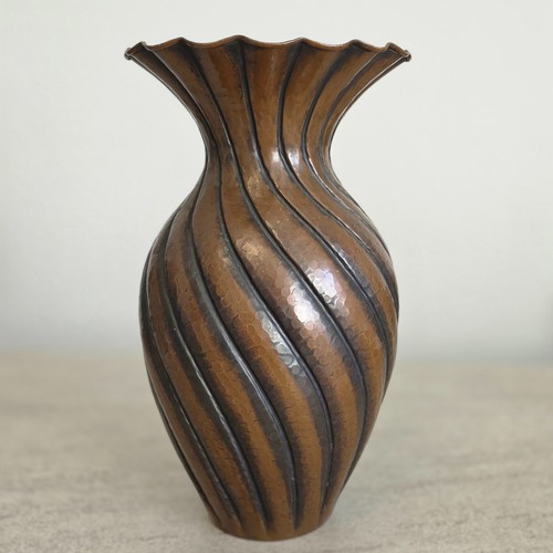 Große kupfer vase - große,