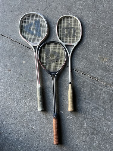Tennisschläger set vintage - tennisschläger,