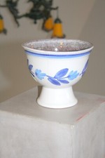 DDR - Keramik Schale + Blumentopf, 2 x STREHLA Keramik, handbemalt, neu, Traum !