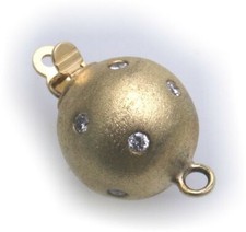 Perlschließe echt gold - perlschließe,