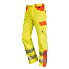 Leipold-Döhle YO-HiViz Warnschutz Bundhose gelb/orange mit Reflexstreifen