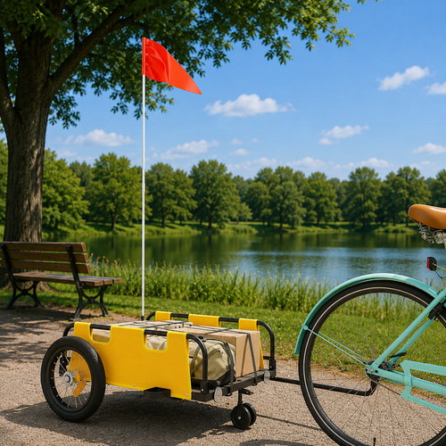 Fahrrad transportanhänger - fahrrad,