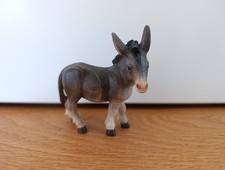 Pema Krippe Esel 12cm lasiert Krippenfiguren