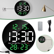 10''LED Digitaluhr mit
