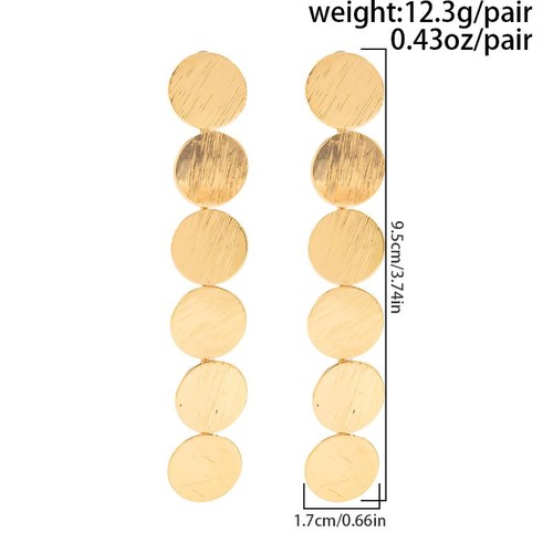 Women long fringe earrings - women,