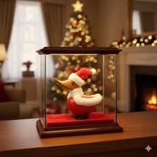 Holz Ente Lauf Ente Gartendeko