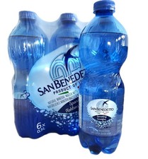 24 San Benedetto Mineral Wasser 0,5 L Flasche mit Pfand 