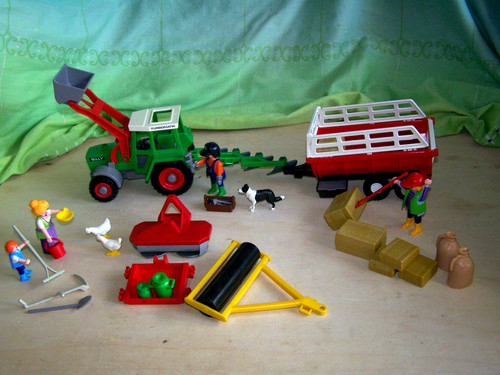 Playmobil traktor billy - traktor, "billy"