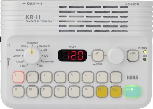 Korg drumcomputerweiß - korg,