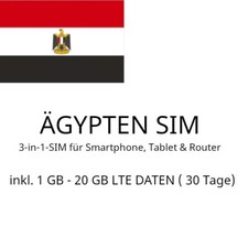 Touristen SIM für Ägypten