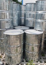 200 l Deckelfass/Stahl-Verzinkt Fass/Metallfass/Ölfass