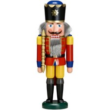 Nussknacker König rot (38cm)