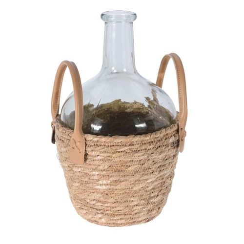 Glasvase mit naturbezug - mit,