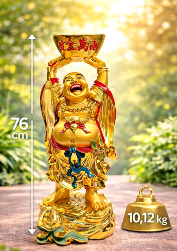 Großer lachender buddha - lachender,