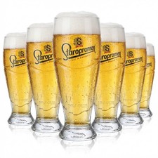 6x Staropramen Bier Relief