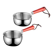 Edelstahl Mini Suppentopf Butter Milch Wärmer zum Erhitzen von Milch