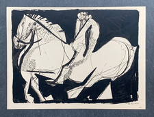 Marino Marini - Siebdruck - 1968 - DR Signiert