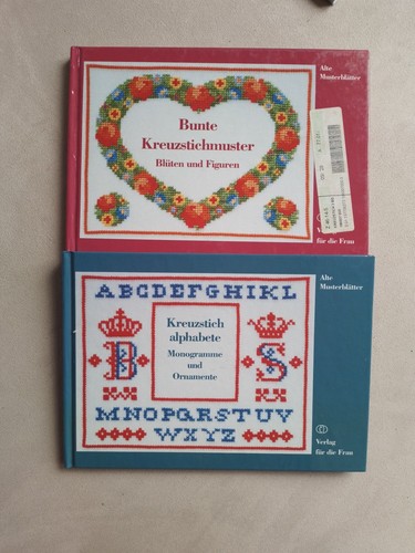 Kreuzstich bücher bunte - kreuzstich,