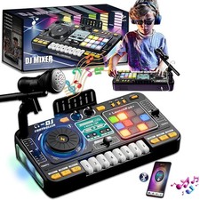 DJ Spielzeug Mit MIDI Controller Aufnahmefunktion Bluetooth Für Kinder Mixer