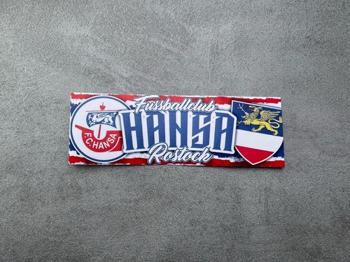 Hansa rostock aufkleber - aufkleber, /