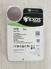 12TB Seagate Exos X16 interne 3,5" HDD, gebraucht