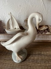 Porzellanfigur Gans / Ente von