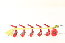 Britains 1:32  Anbauteil fünfschar  Pflug rot beige  (313133)