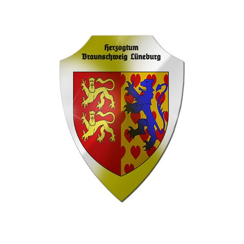 Aluschild herzogtum - aluschild,