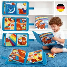 Quiet Book,Busy Board 3D Filz