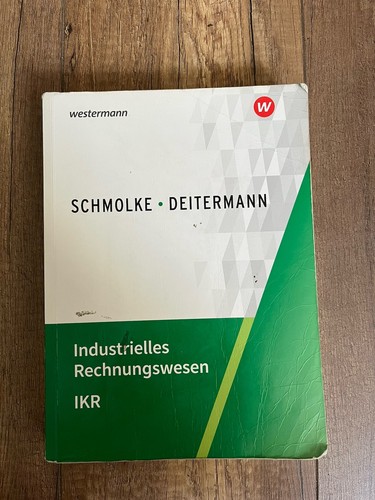 Industrielles rechnungswesen - industrielles,