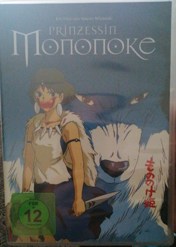 Prinzessin mononoke dvd - prinzessin,