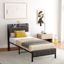 Bett mit Lattenrost Einzelbett