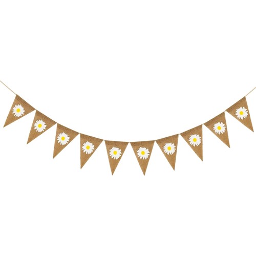 Jute wimpelkette - jute,