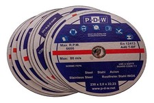 Trennscheiben Ø 230mm x 2 | INOX  | Flexscheiben | Winkelschleifer Flex Scheibe