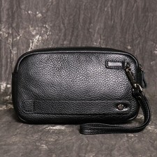 Herren Leder Handgelenktasche
