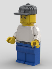 Große LEGO®-Style Figur 32
