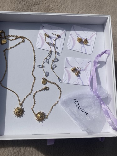 Icrush schmuckset goldfarben - icrush,