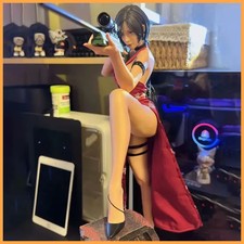 Resident Evil Anime Figuren Leon Scott Kennedy Ada Wong Modell Spielzeug 33 cm