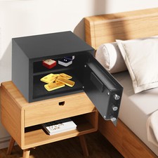 22L Möbeltresor Safe Tresor Elektronischer Safe boxmit herausnehmbarem Fachboden