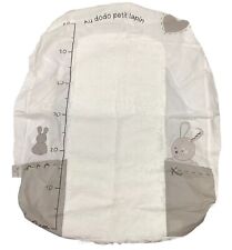 Thermobaby Wickelauflagenbezug Kleiner Hase grün 50x70cm, mit Frotee wasserdicht