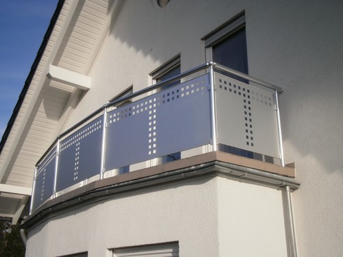 Aluminium balkon geländer alu - aluminium,