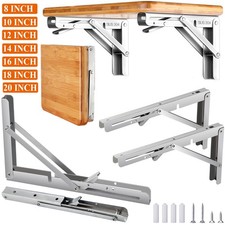 2*Edelstahl Regalträger