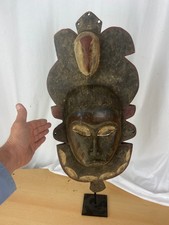Afrika Maske Holzmaske Baule