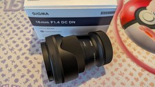 Sigma AF 16mm f/1,4 DC DN Contemporary Canon RF-S APS-C Objektiv mit OVP
