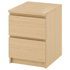 IKEA MALM Kommode 2 Schubladen