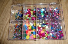 1200 Teile Schmucksteine Strasssteine Konvolut DIY Basteln 1000 500 250 100