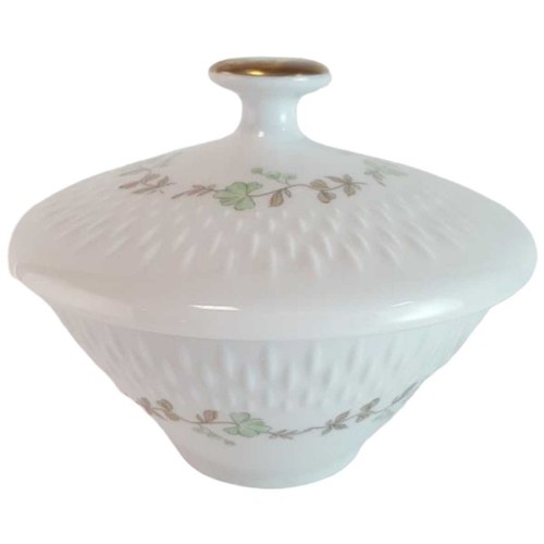 Zuckerdose goldrand edelstein - goldrand,
