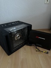 Hifonics Subwoofer Zeus ZX8BP 600 W max 20cm + Renegade Endstufe 4-Kanäle 1100 W