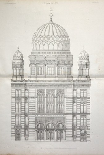 Berlin synagoge original - synagoge,
