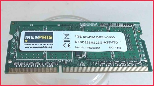 1gb dim ddr3 - 1gb, siemens